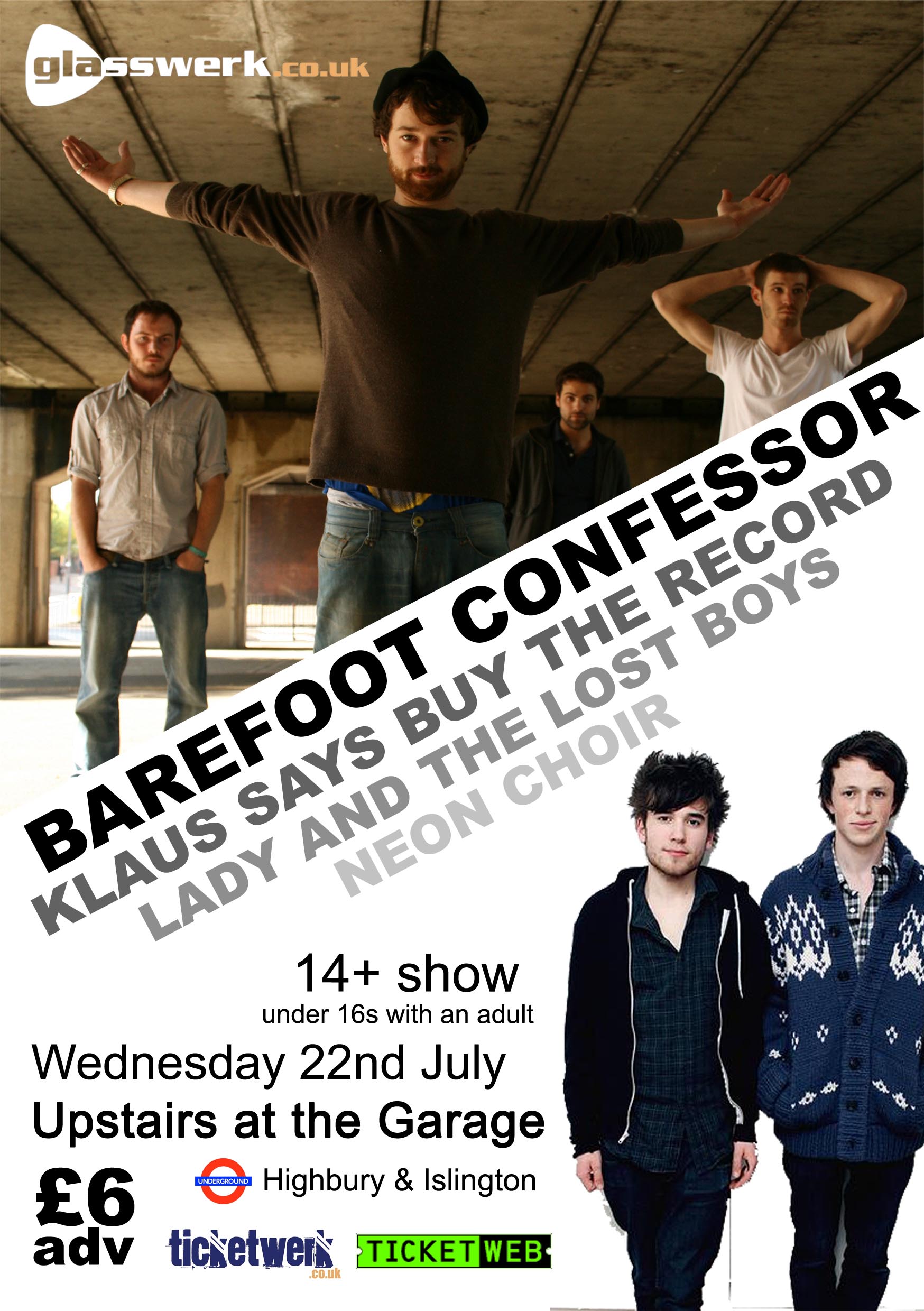 Barefoot Confessor & Klaus Says Buy The Record - London