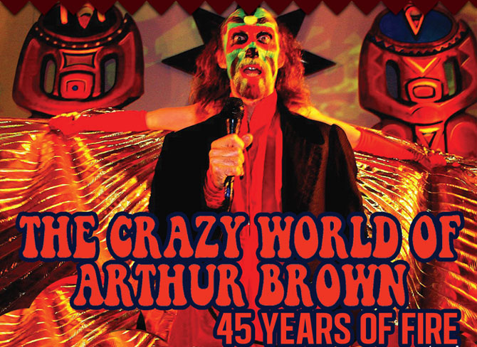 The Crazy World Of Arthur Brown on Tour!