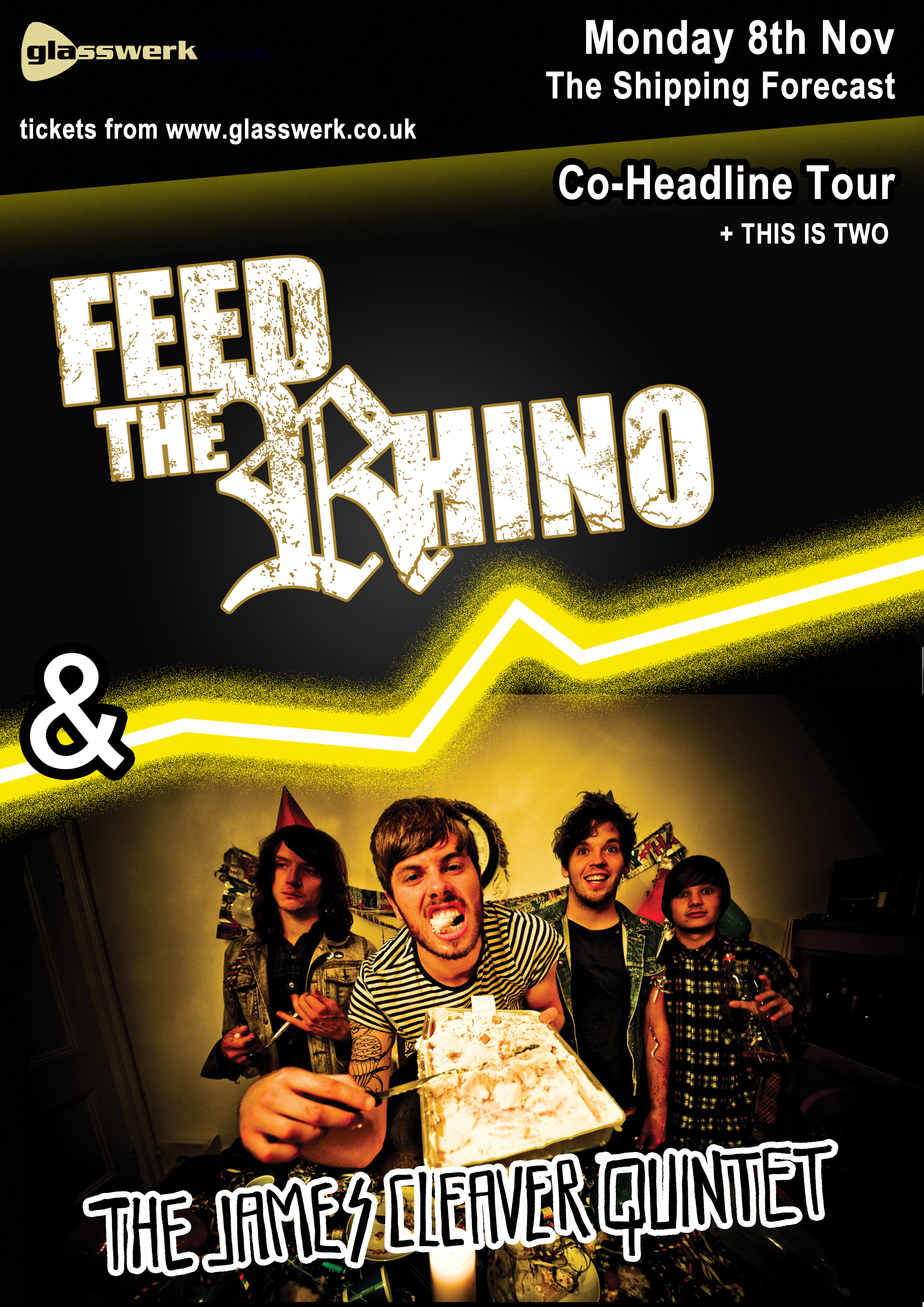 Feed The Rhino and James Cleaver Quintet